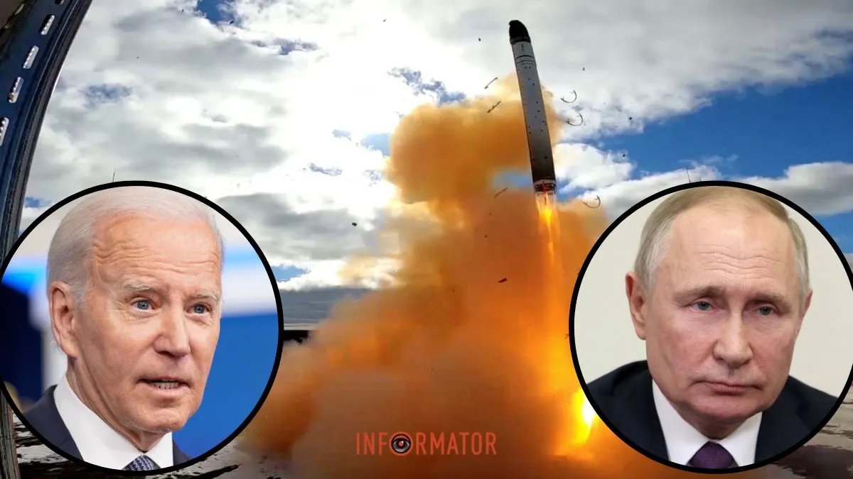 Під час візиту Байдена до Києва росія невдало випробувала ракету "Сармат"