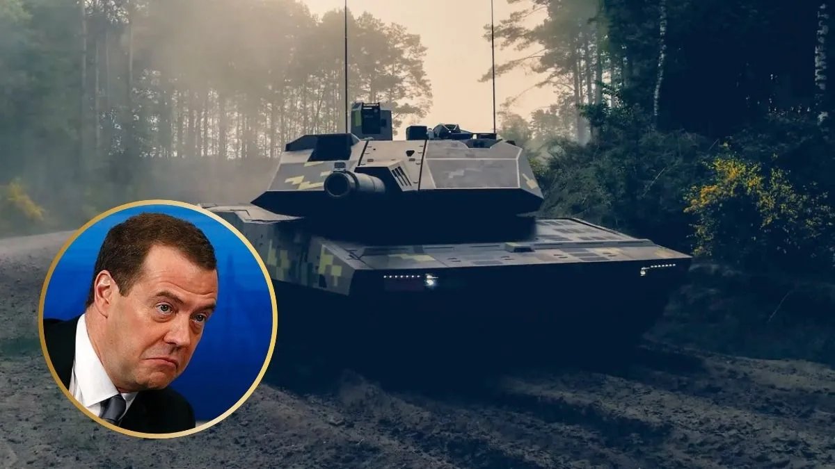 Медведєв погрожує вдарити "Калібрами" по танковому заводу, який збираються побудувати в Україні