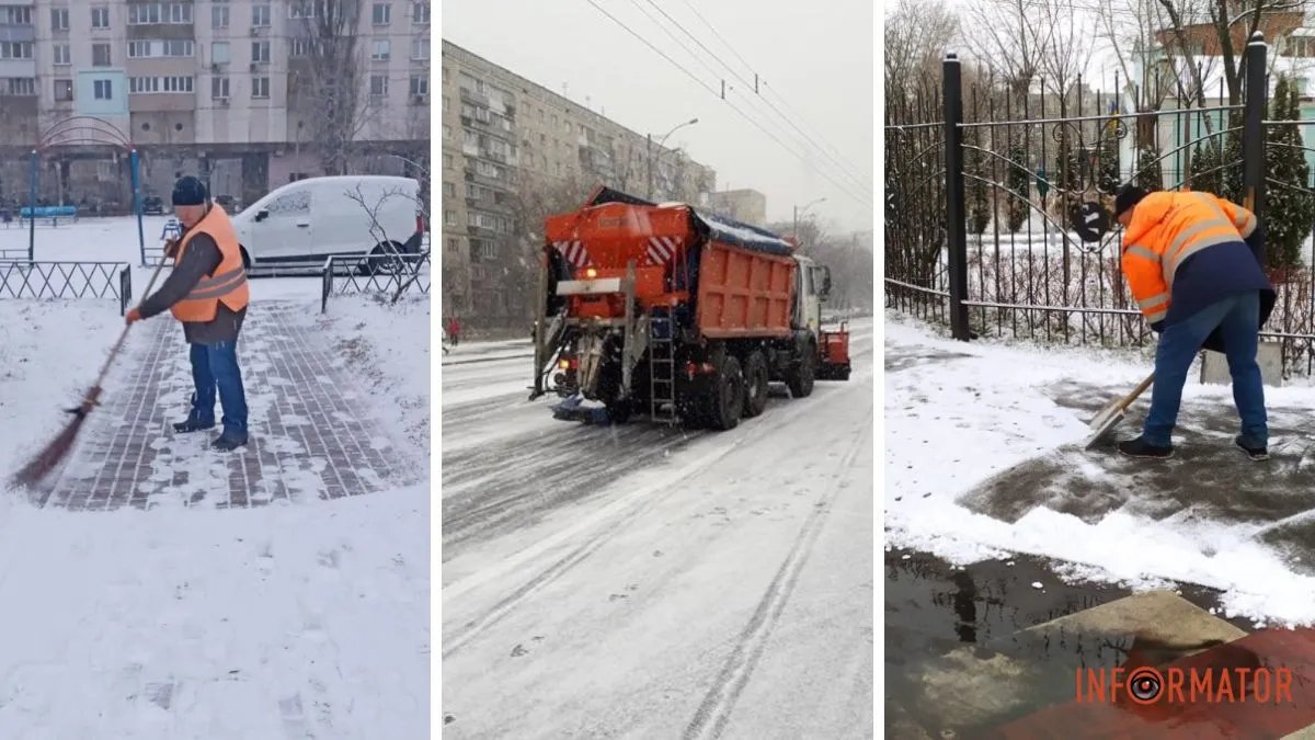 Березневий снігопад "накрив" Київ. На боротьбу з негодою вийшли 3,5 тисячі комунальників