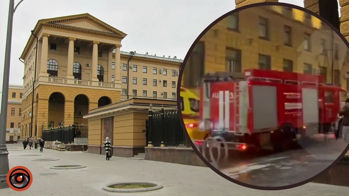 В Главном управлении МВД россии вспыхнул пожар