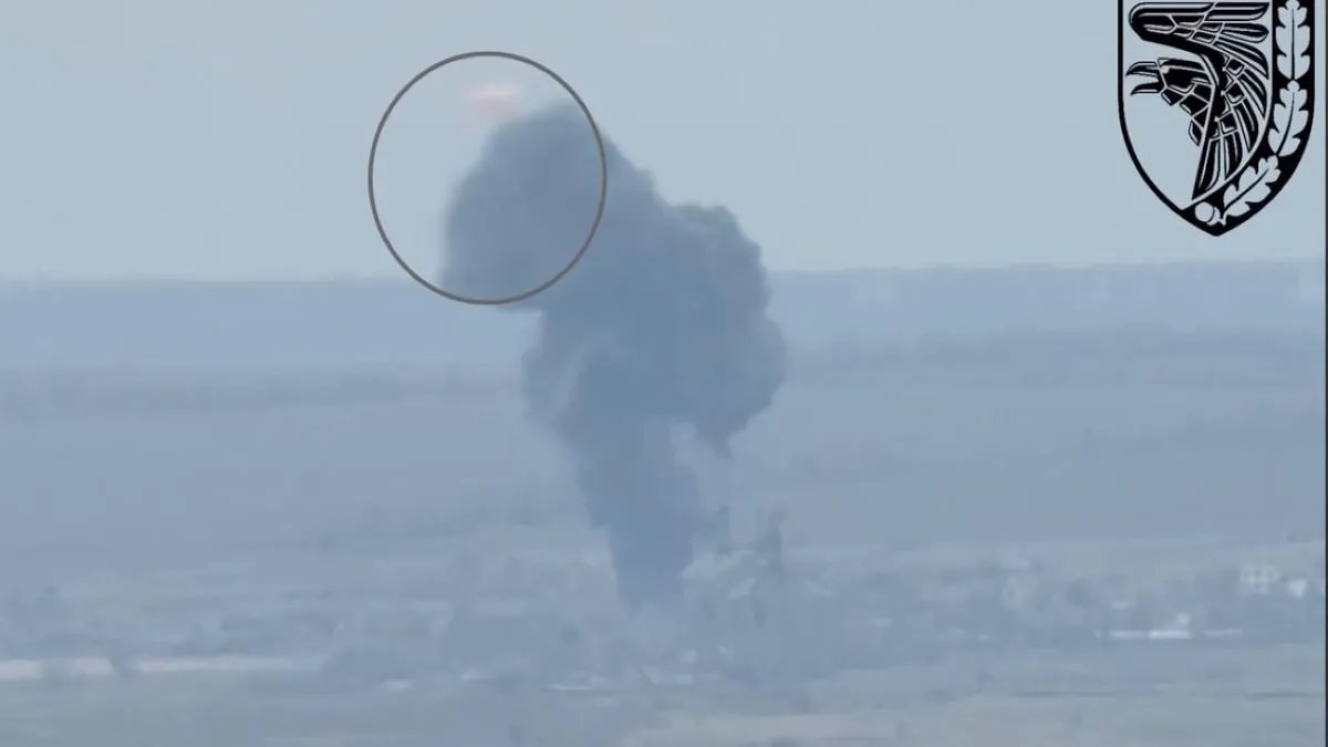 Бійці "Холодного Яру" показали, як збили російський СУ-24 під Бахмутом