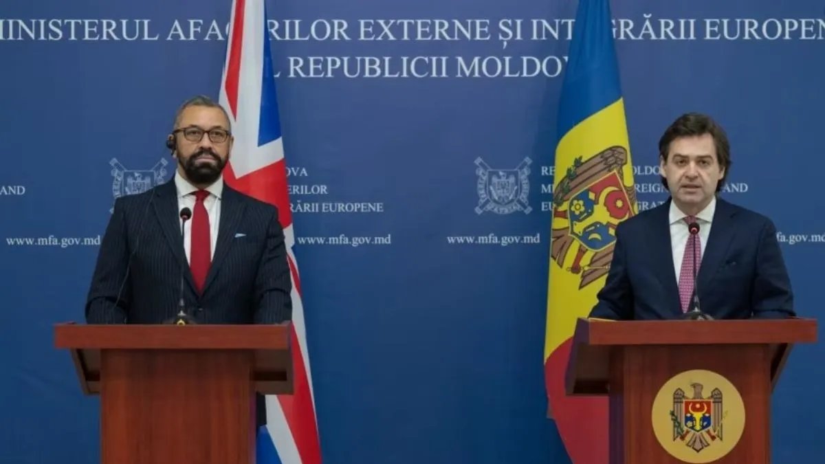 Глава МИДа Великобритании прибыл в Молдову с официальным визитом