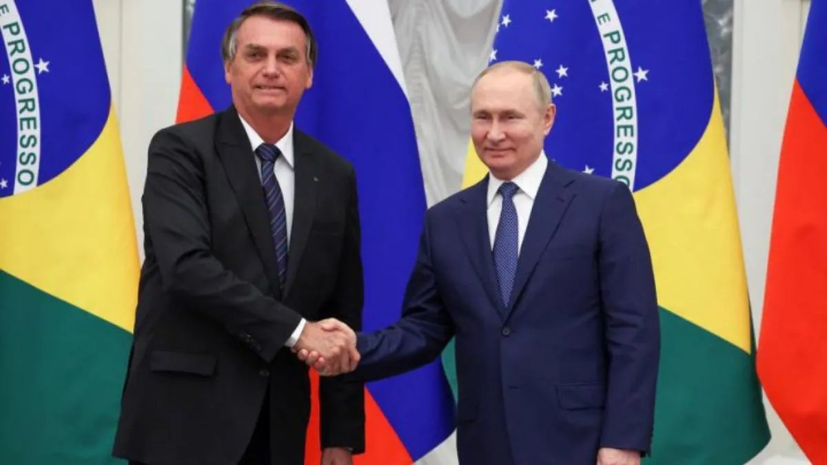 Президент Бразилии и россии