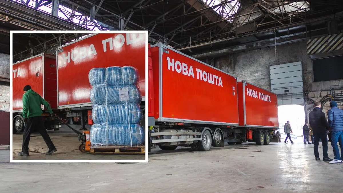 Нова пошта власним коштом доставила 22 т гуманітарного вантажу до Туреччини
