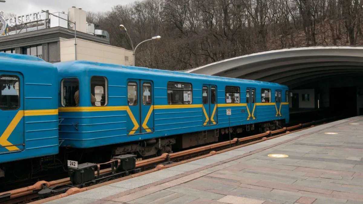 Київський метрополітен - з початку війни одна станція, як і раніше ...