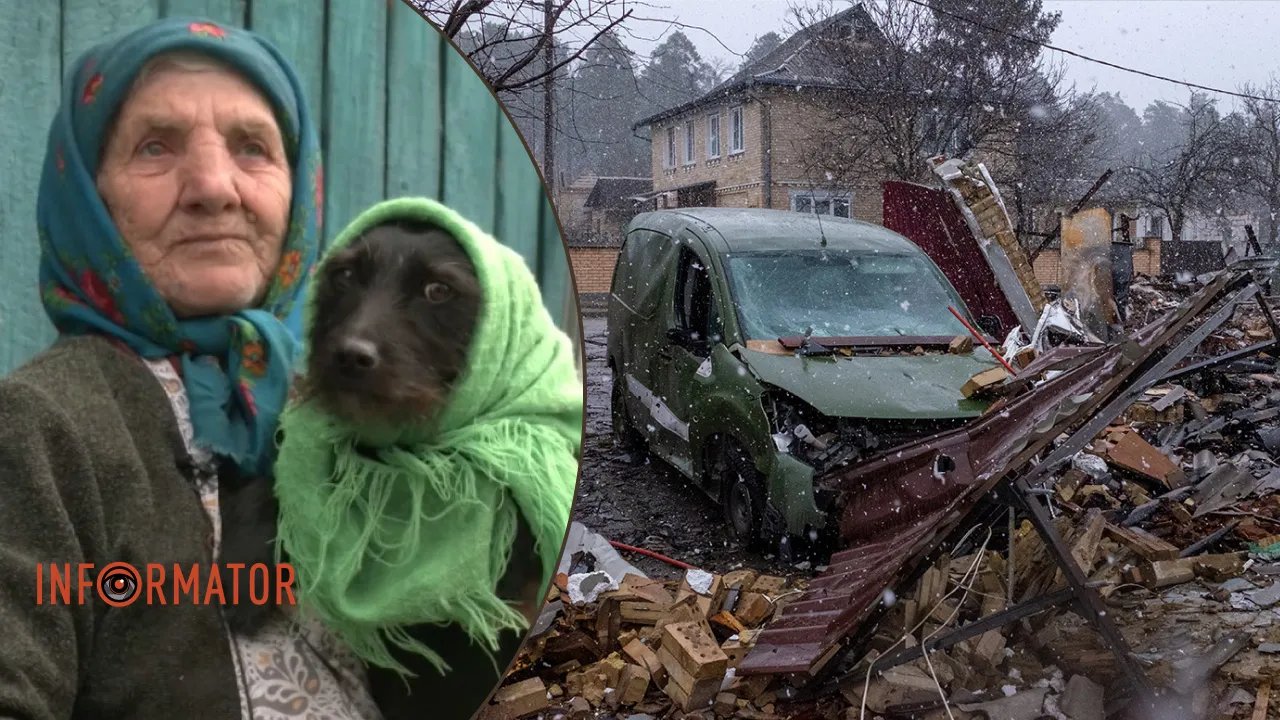 Восьмидесятирічний ювілей біля зруйнованого житла з посивілим собакою – як справи у Марії Фомінцевої, яка рік тому стала символ трагедії Горенки