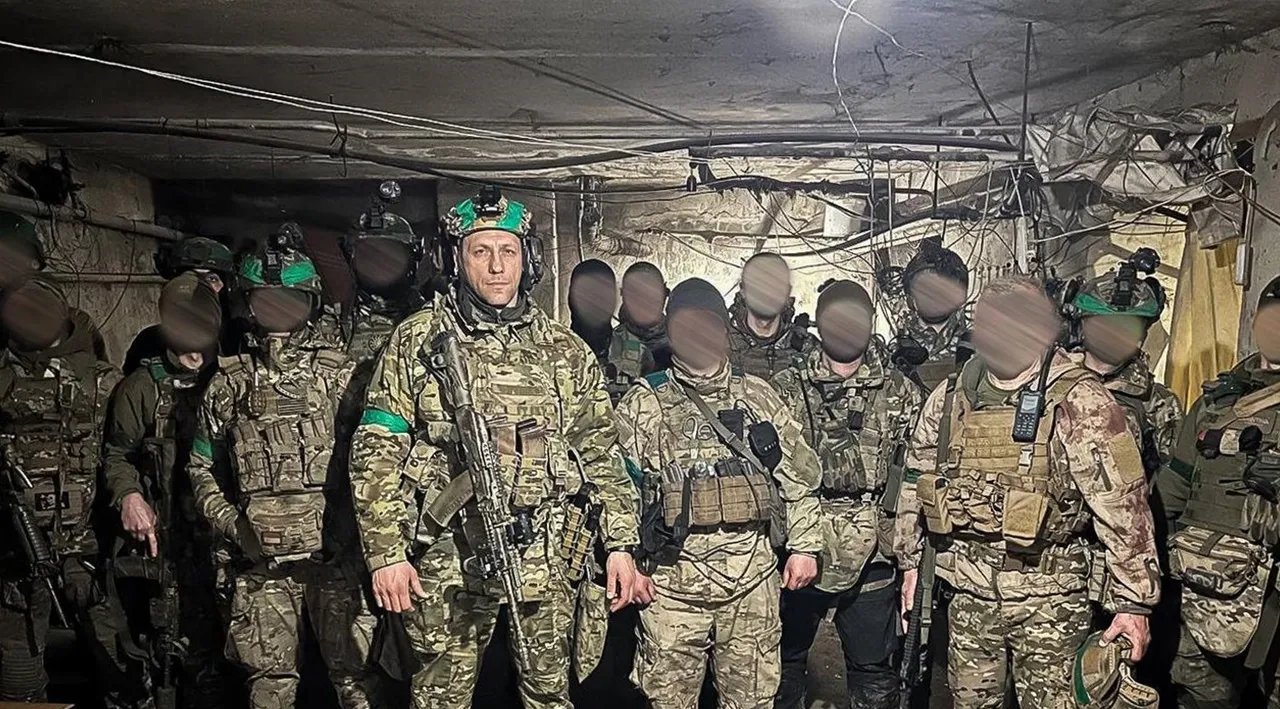 Хоренко вместе с бойцами в Бахмуте
