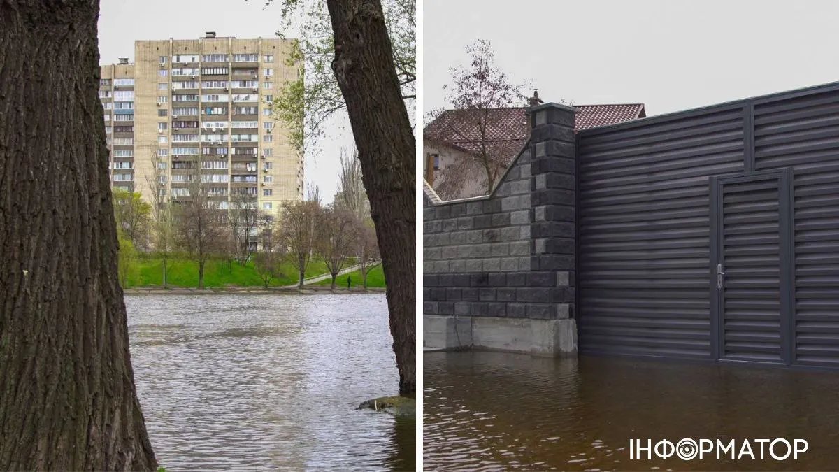 Уровень воды в Киеве продолжает падать: какие территории остаются подтопленными