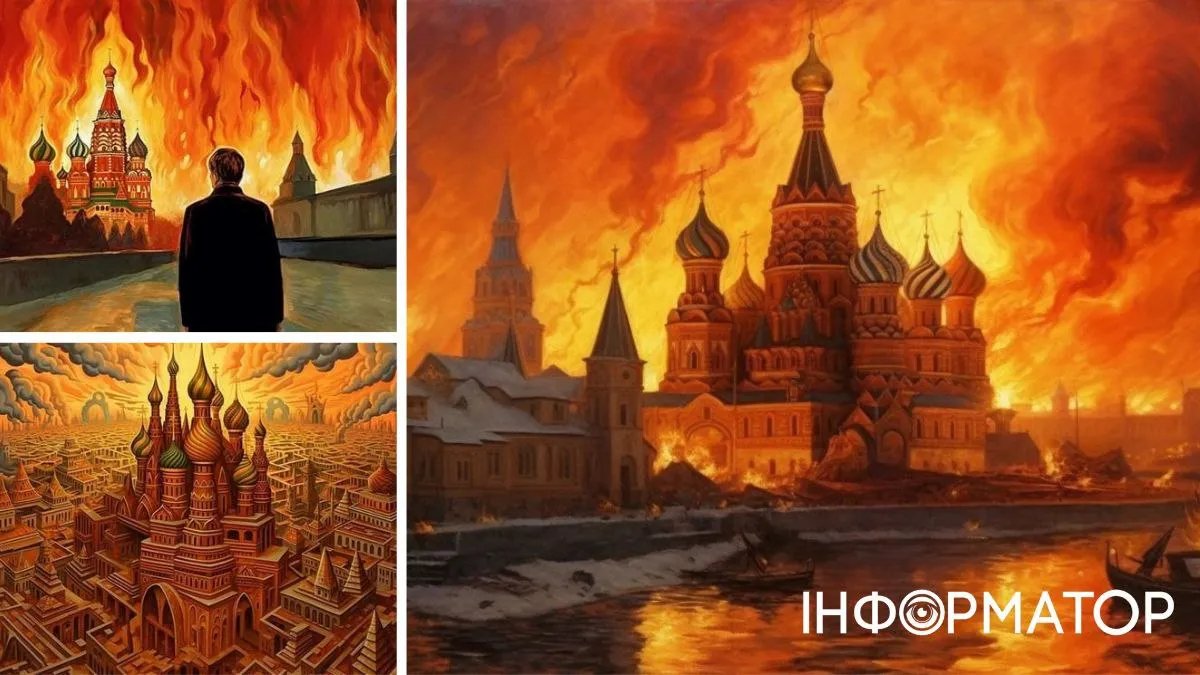 Кремль палає