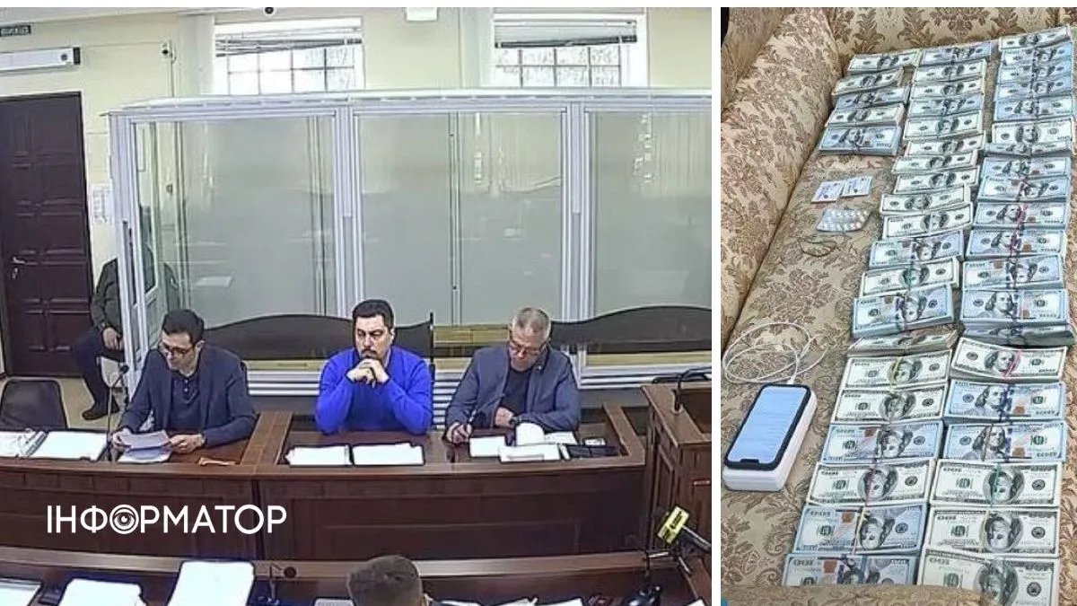 Всеволод Князєв у залі суду. Скріншот: YouTube