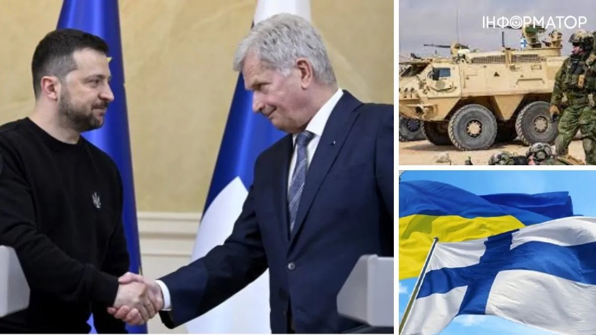Президенты Украины Владимир Зеленский и Финляндии Саули Ниинисте