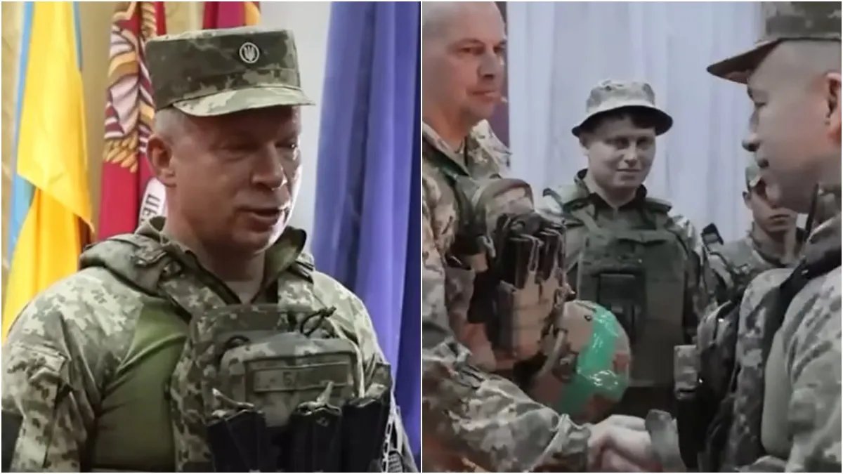 Командувач Сухопутних військ генерал-полковник Олександр Сирський відвідав Лиманський напрямок