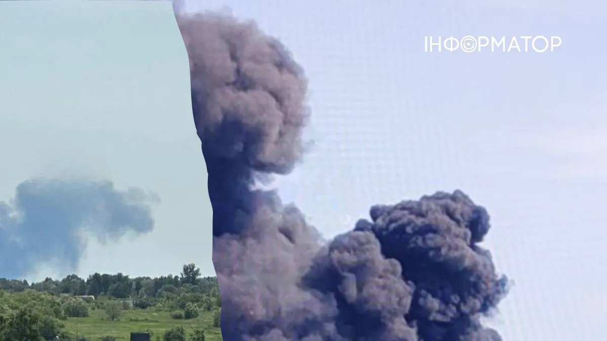 В Белгородской области гремят взрывы, над Шебекино – густой дым