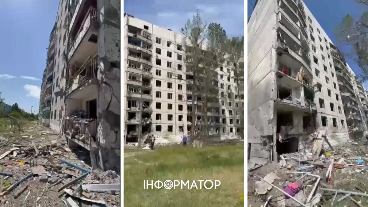 Последствия ракетного удара по Харьковщине
