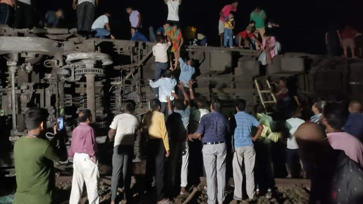 Залізнична аварія в Індії