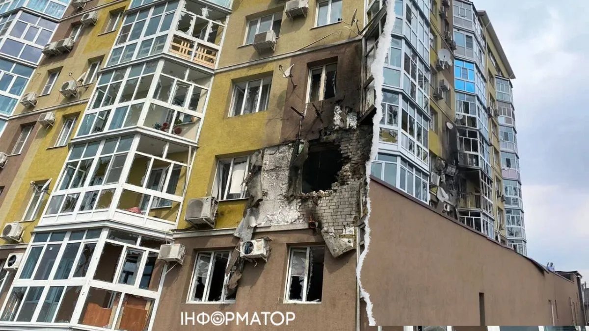 У Воронежі дрон з вибухівкою атакував багатоповерхівку