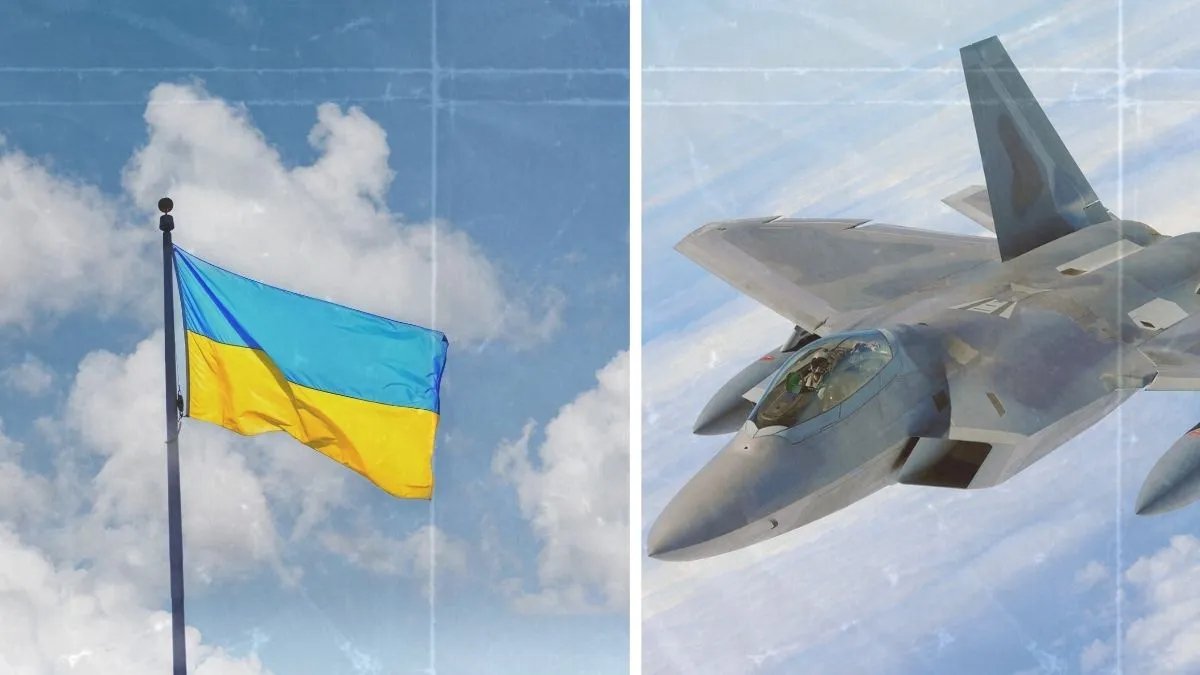 Український прапор, літак