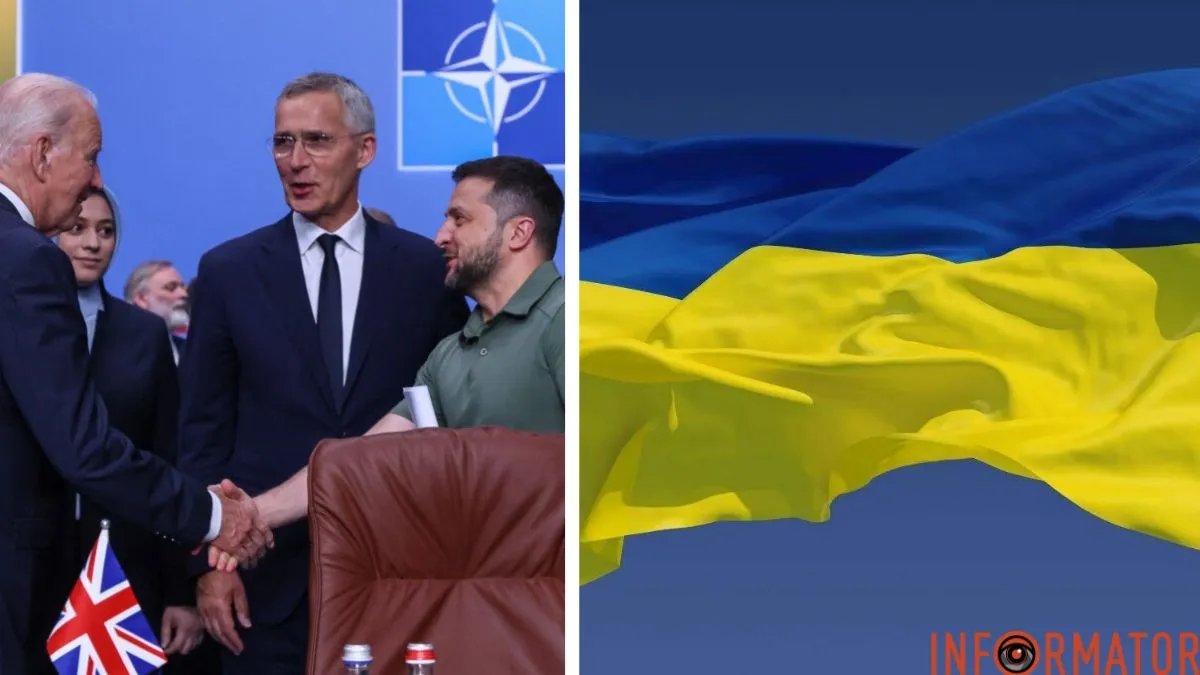 Саммит НАТО, флаг Украины
