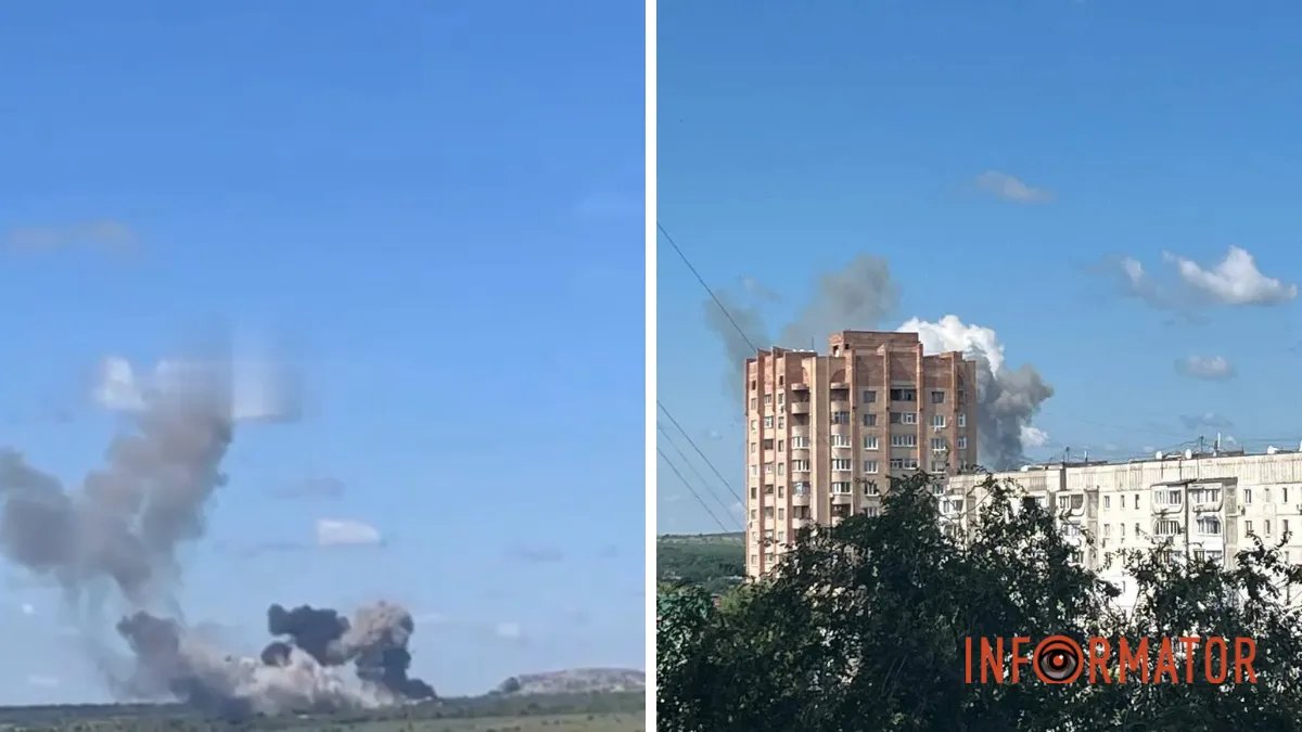 Взрывы под Луганском