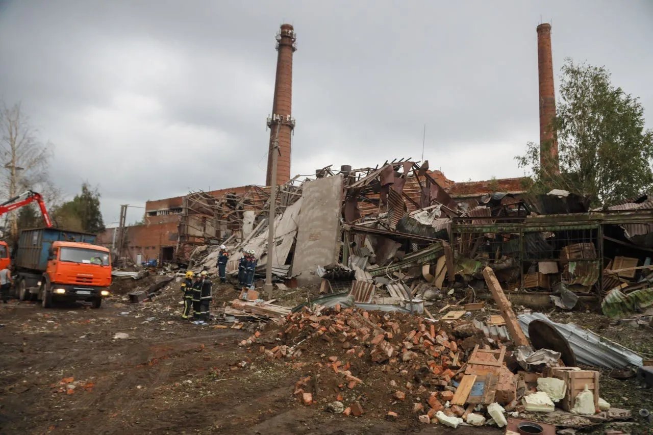 взрыв на заводе в Сергиевом Посаде под москвой