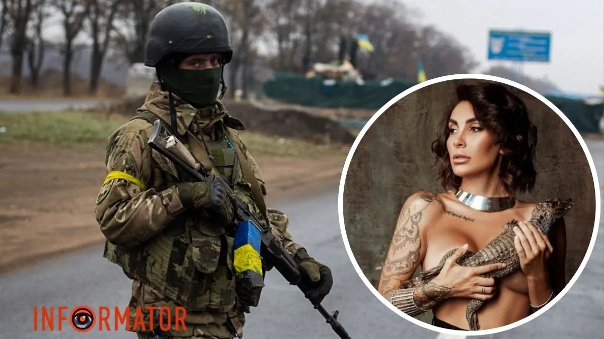 Український військовий та блогерка Тетяна Коряк