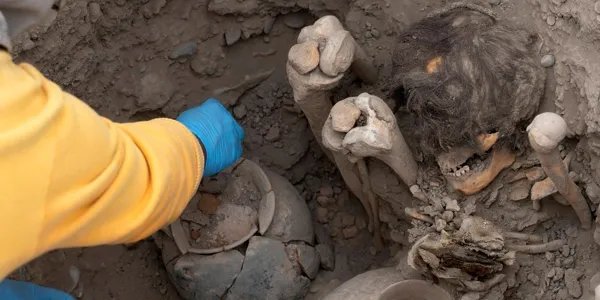 У Перу в Лиме нашли мумию из доинковской культуры Ичма - фото