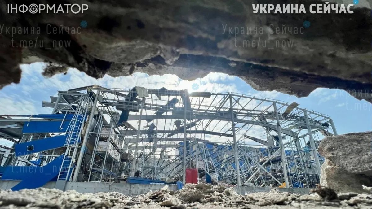 Завод Пепсі у Вишневому після атаки росіян 21 вересня