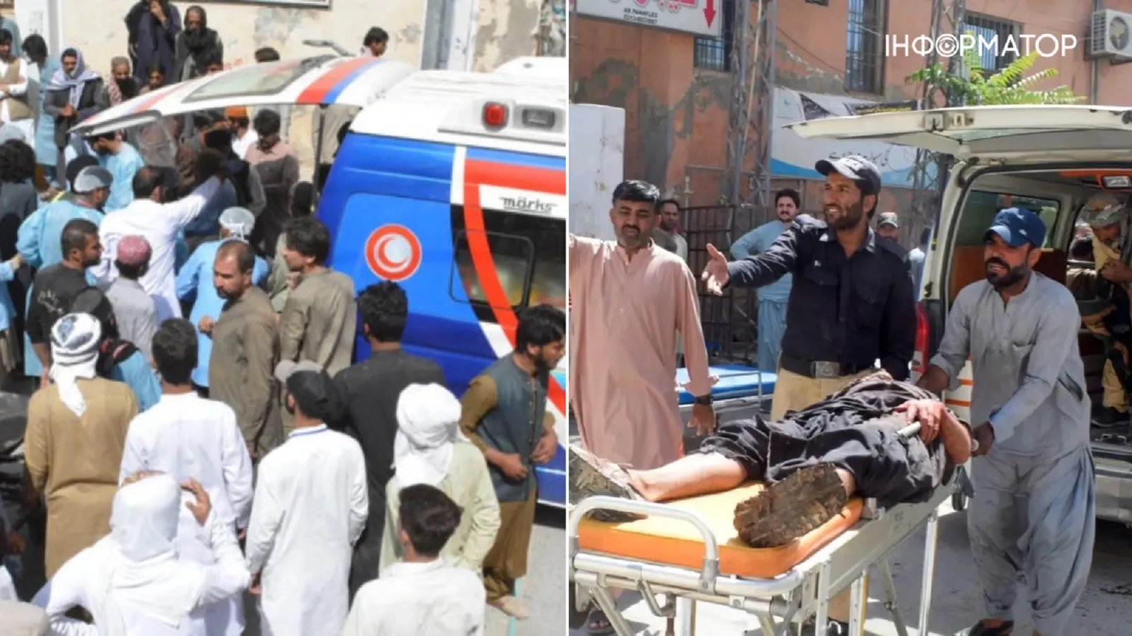 В мечети Пакистана во время раздачи пищи бедным произошёл взрыв — погибли 50 человек, много раненых