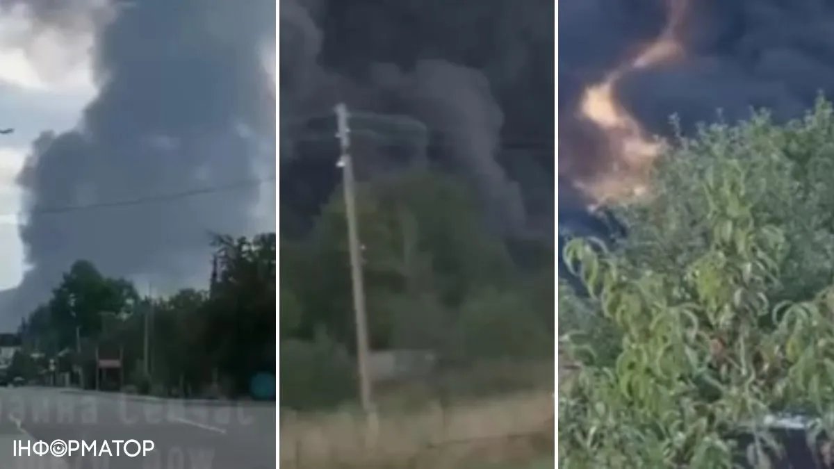 Взрыв на нефтепроводе в Ивано-Франковской области