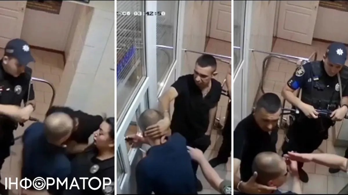Избиение и издевательство над мужчиной в наручниках в Черновицком ТЦК попали на видео