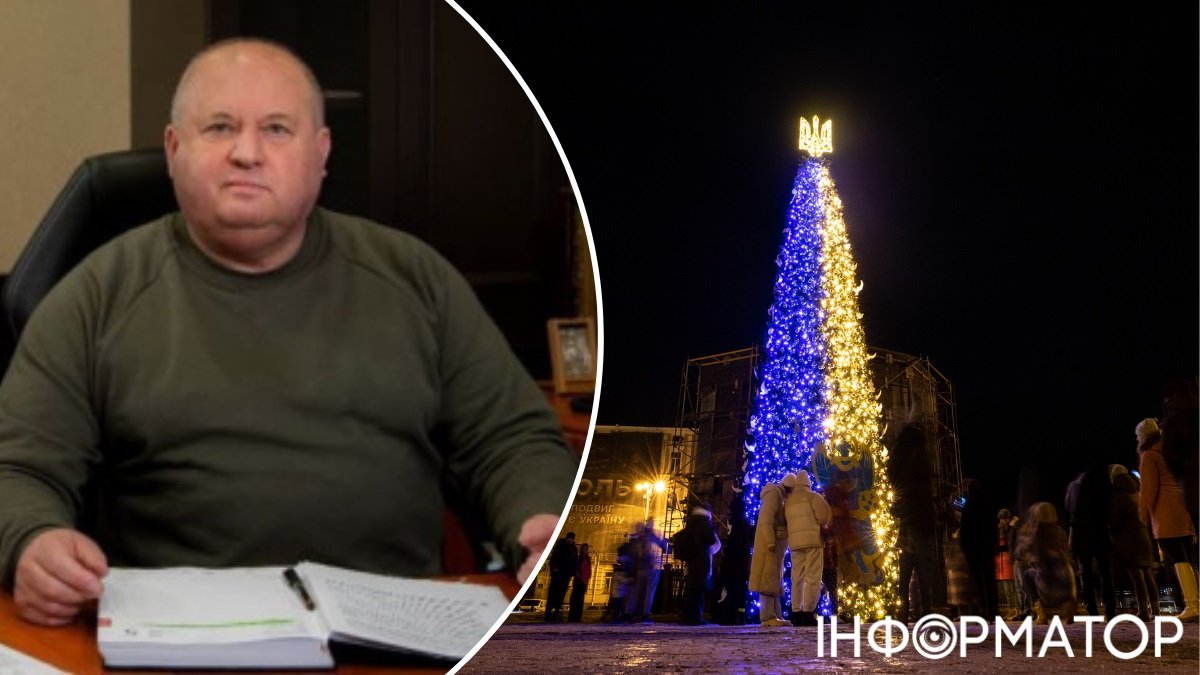 Сергей Попко, новогодняя елка, Киев