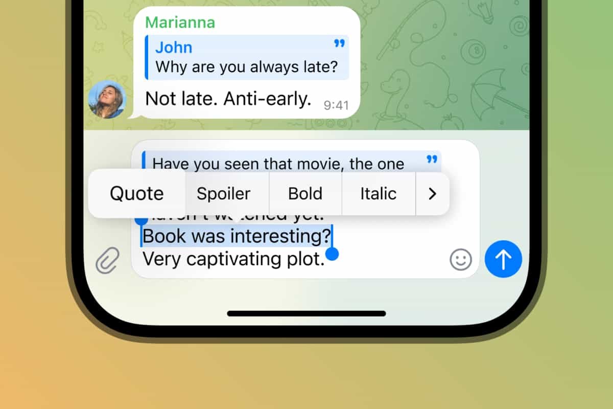 В Telegram появилась новая функция цитирования части сообщений: как ею  пользоваться