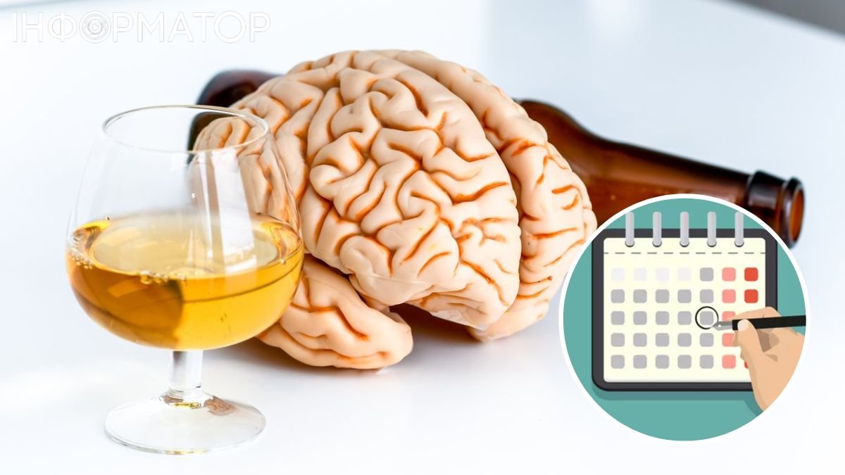 Мозг, алкоголь и календарь