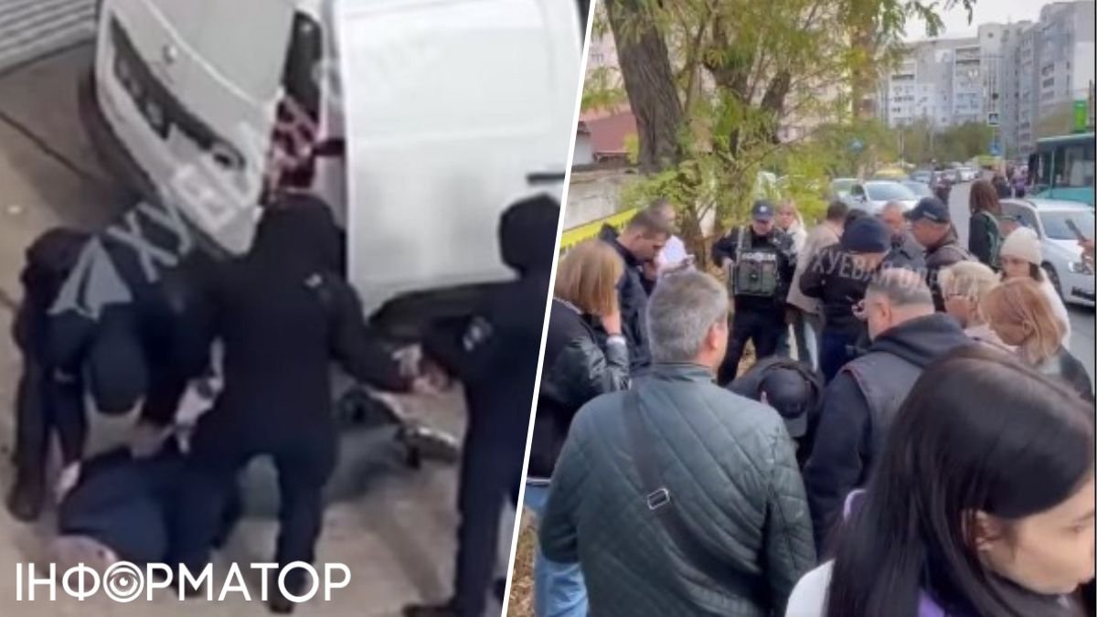 Избиение мужчины в Одессе работниками ТЦК