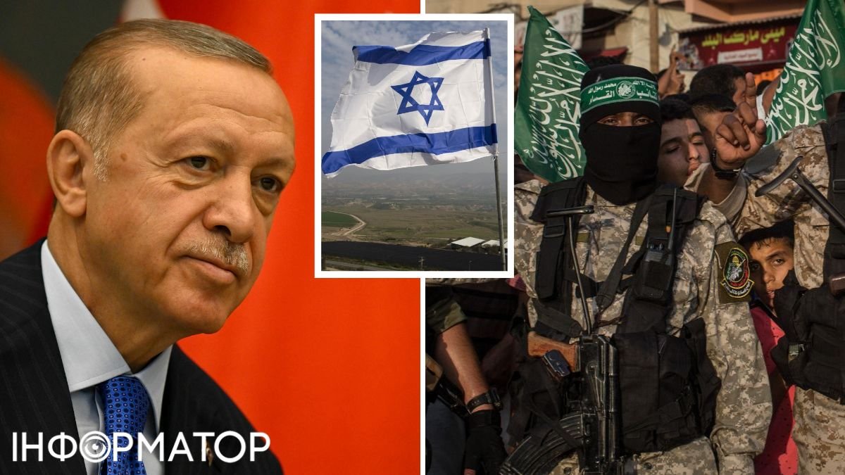 Ердоган, Ізраїль, Хамас
