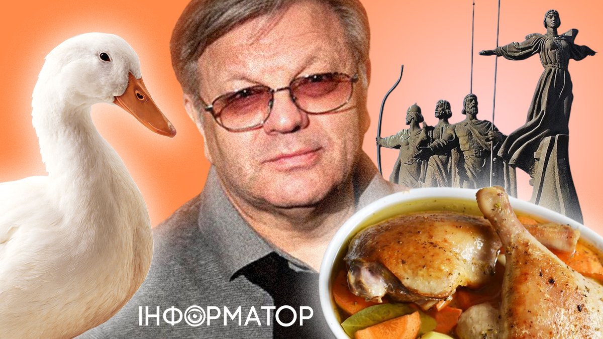 Жаркое по-киевски с мясом гуся от Ильи Ноябрева