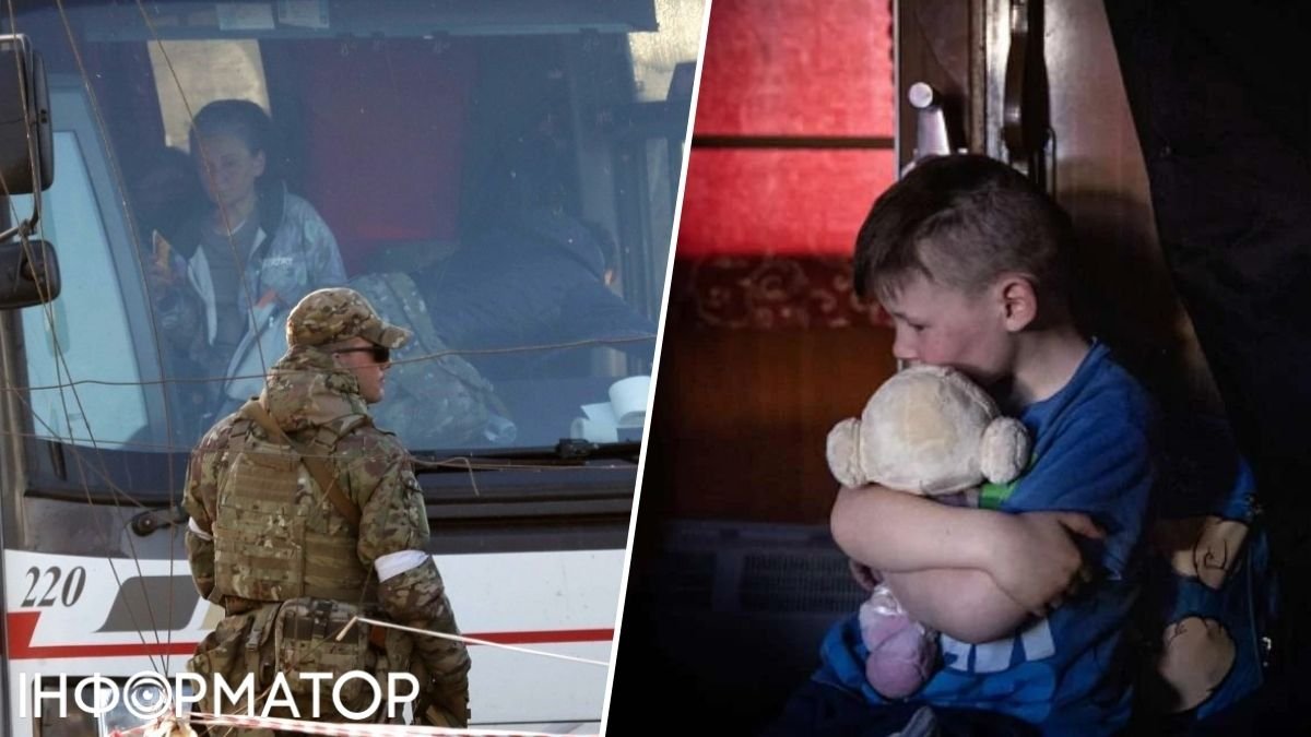 Россияне по спискам депортируют детей с ВОТ