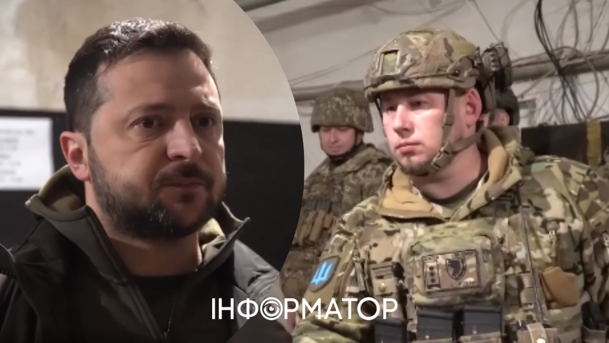 Зеленский встретился с военными в Харьковской области