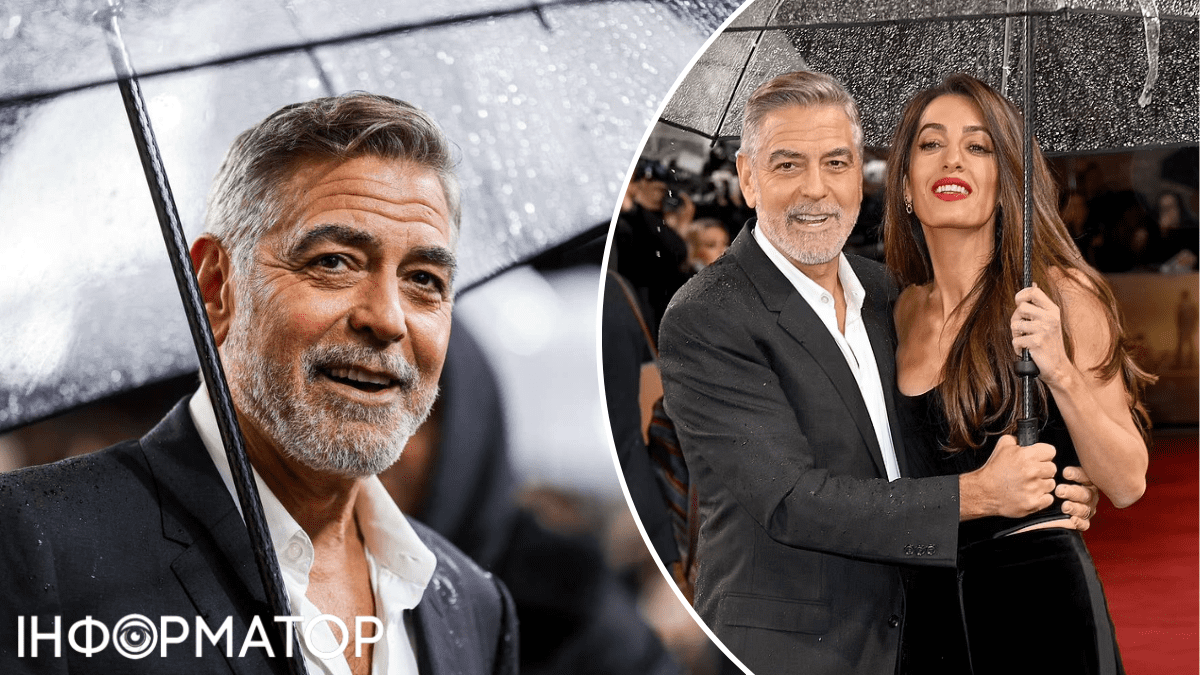 Джордж Клуни с женой Амаль