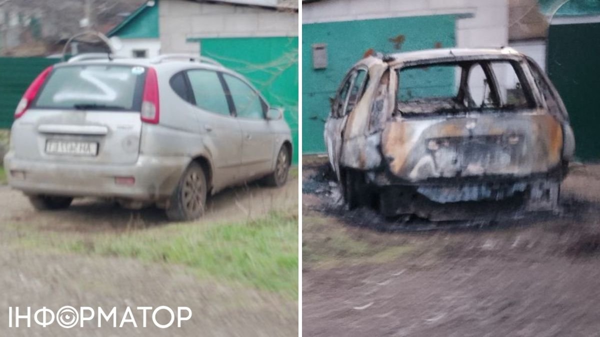 Партизаны в Мариуполе взорвали авто с российским офицером