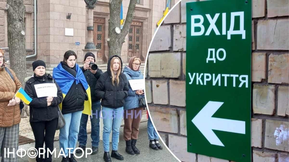 Зачинене укриття в Миколаєві
