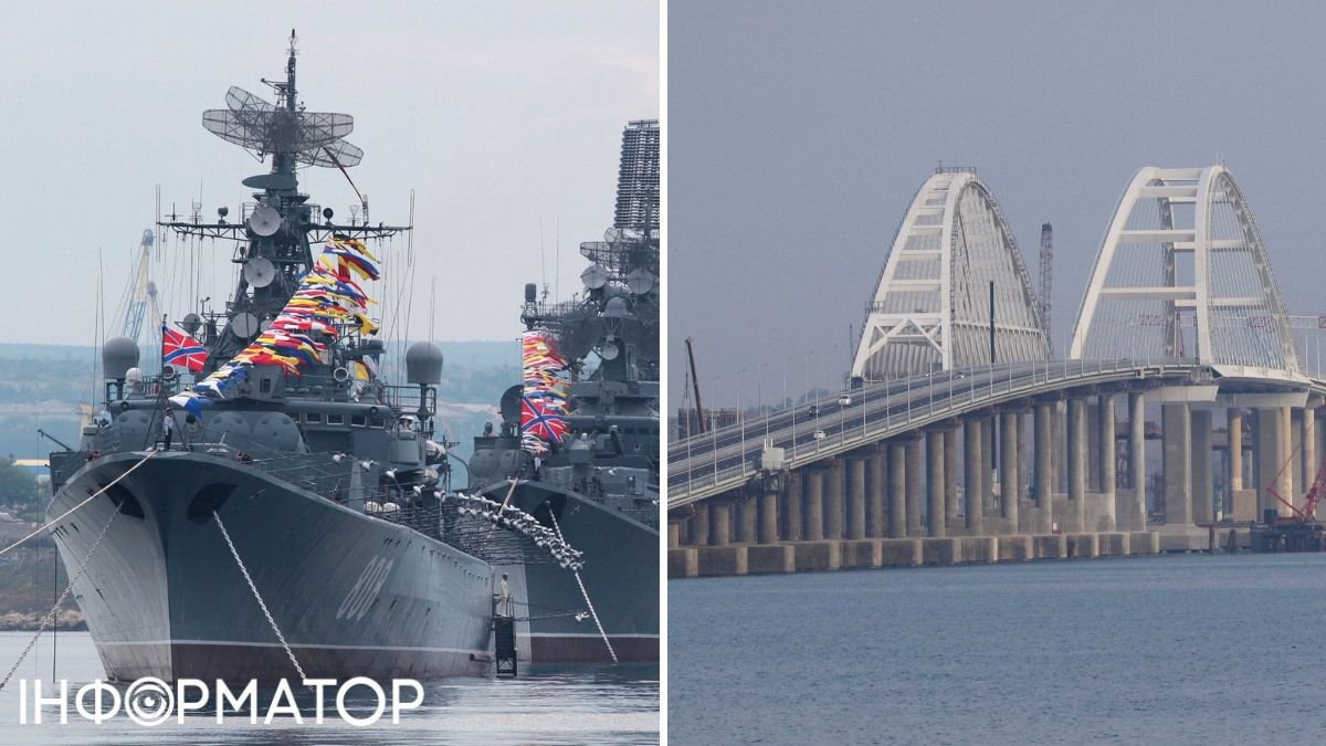 Черноморский флот рф, Крымский мост