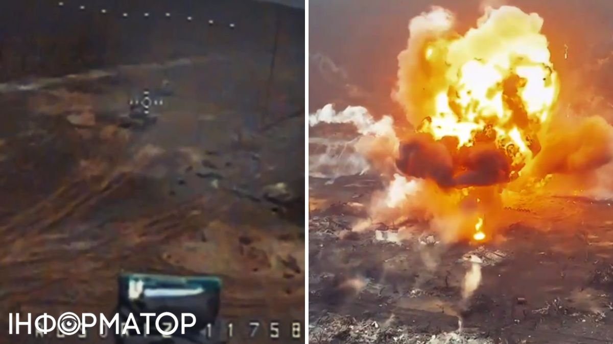 Бутусов, відео, знищення танку