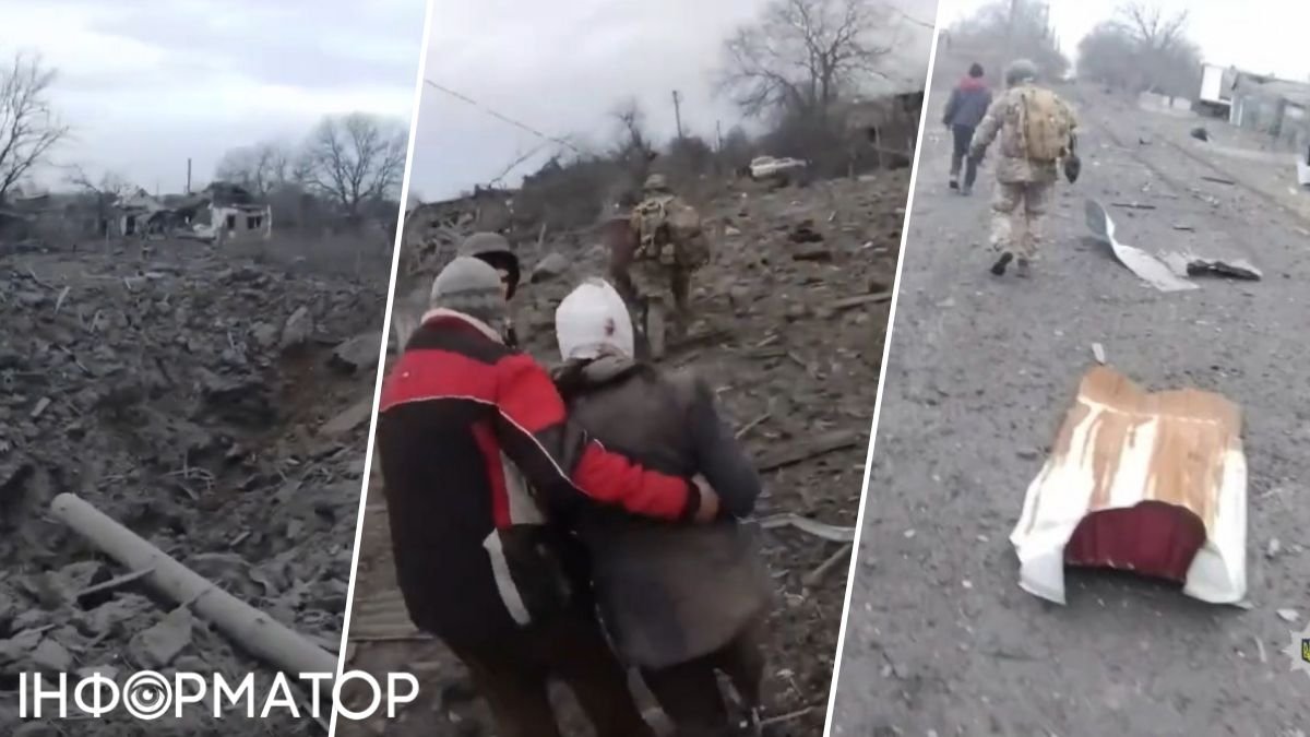 Людське горе, кров та хаос: з'явилося відео перших хвилин після обстрілу Покровська