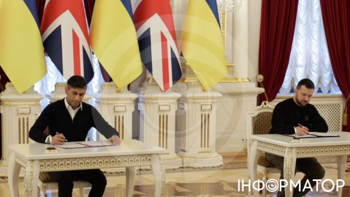 Украина и Британия подписали двусторонние «гарантии безопасности»