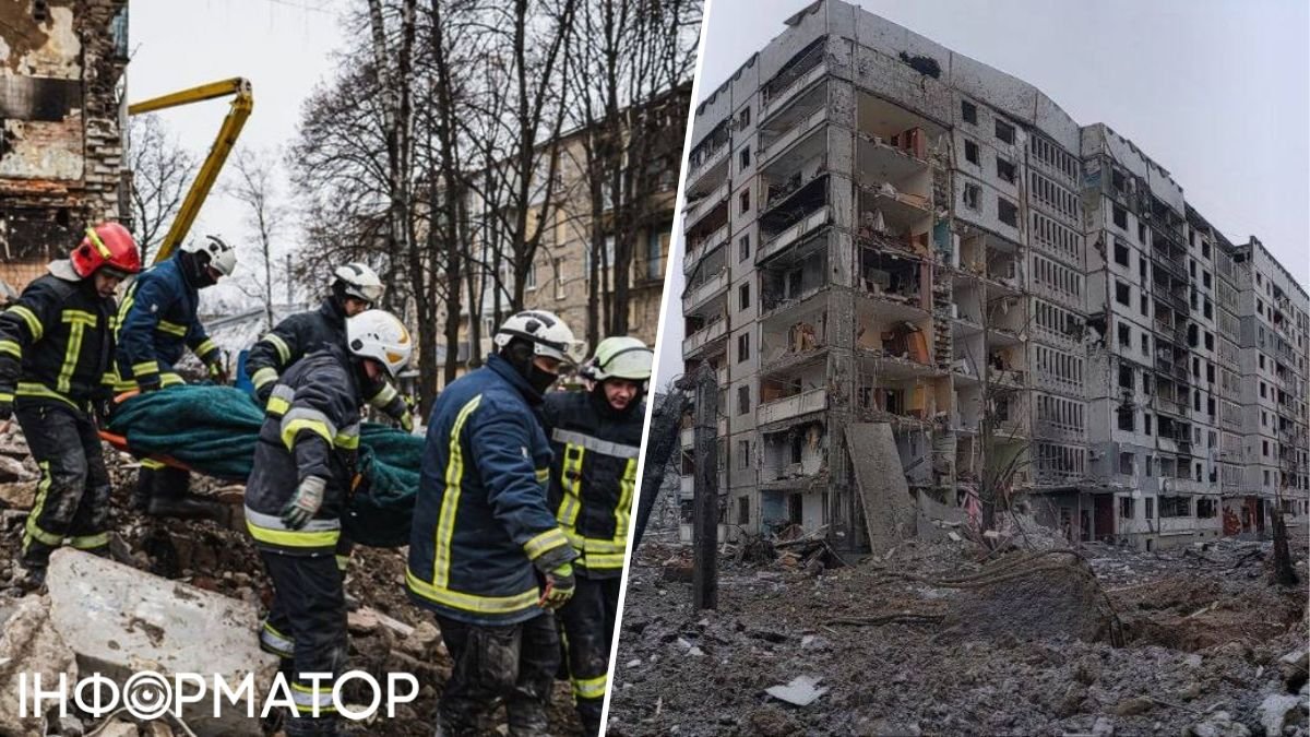 Количество погибших в результате российского обстрела Харькова 23 января возросло
