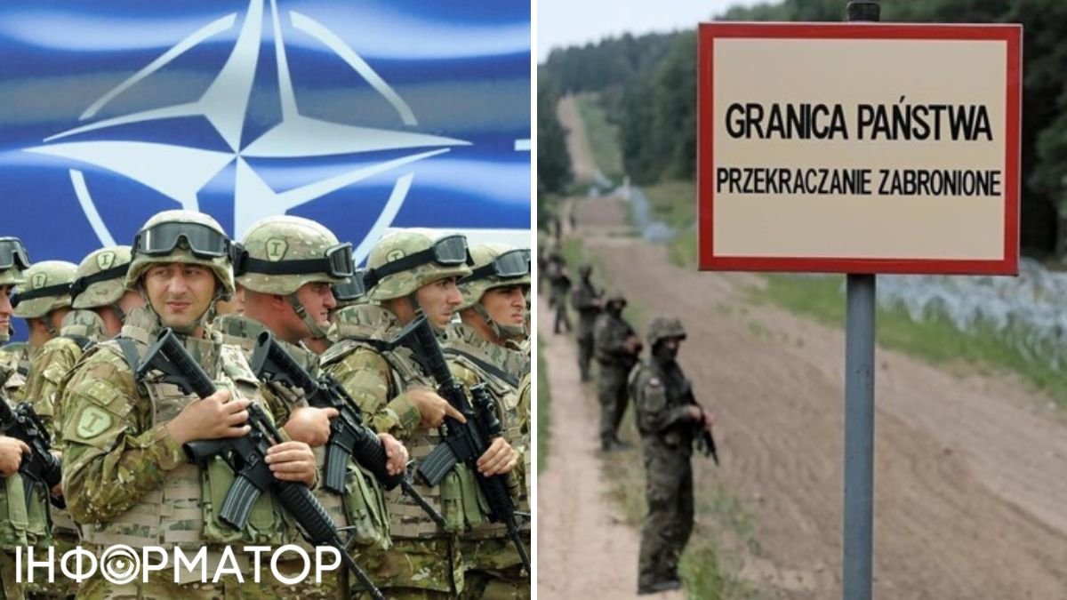 Войска НАТО, граница Польши с рф