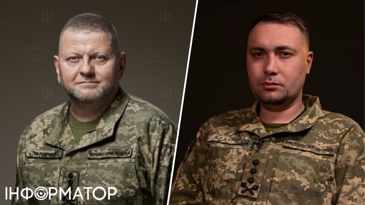 Зеленский присвоил звание Героя Украины Залужному и Буданову