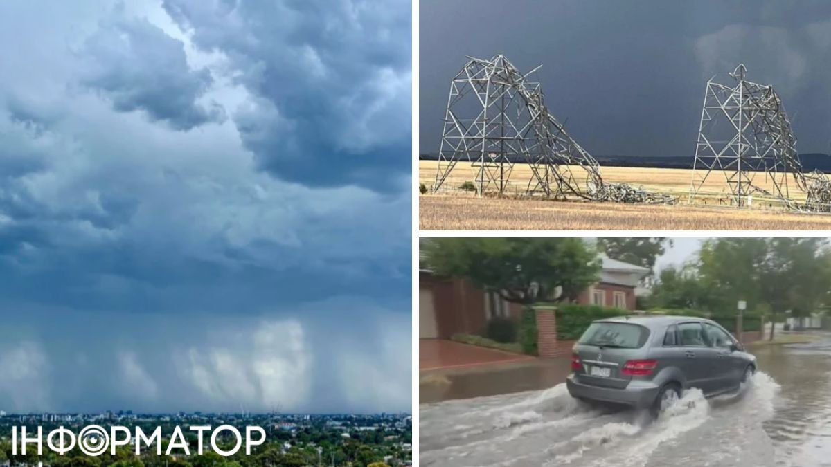 Более полумиллиона домов в Австралии обесточены из-за шторма