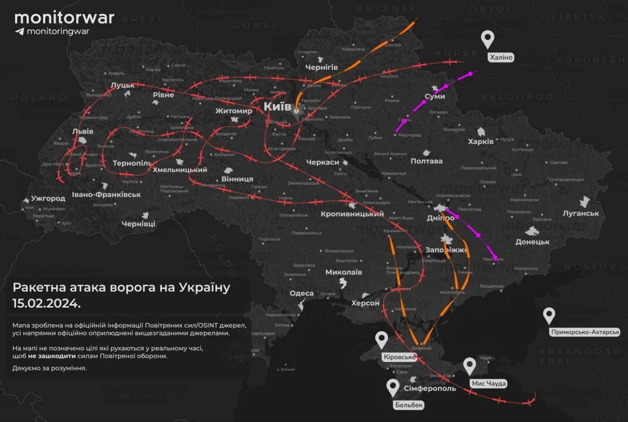 З трьох різних сторін на Київ та захід: з'явилася мапа руху російських ...